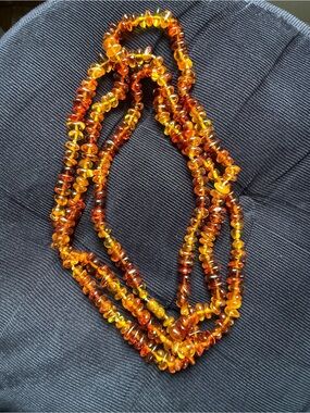 Unique Natural Baltic Amber Necklace